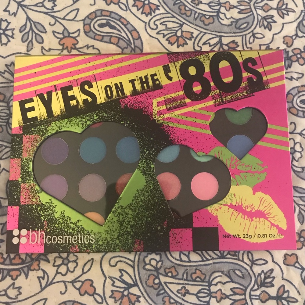 BH Cosmetics Eyes on the 80s eyeshadow pallet
